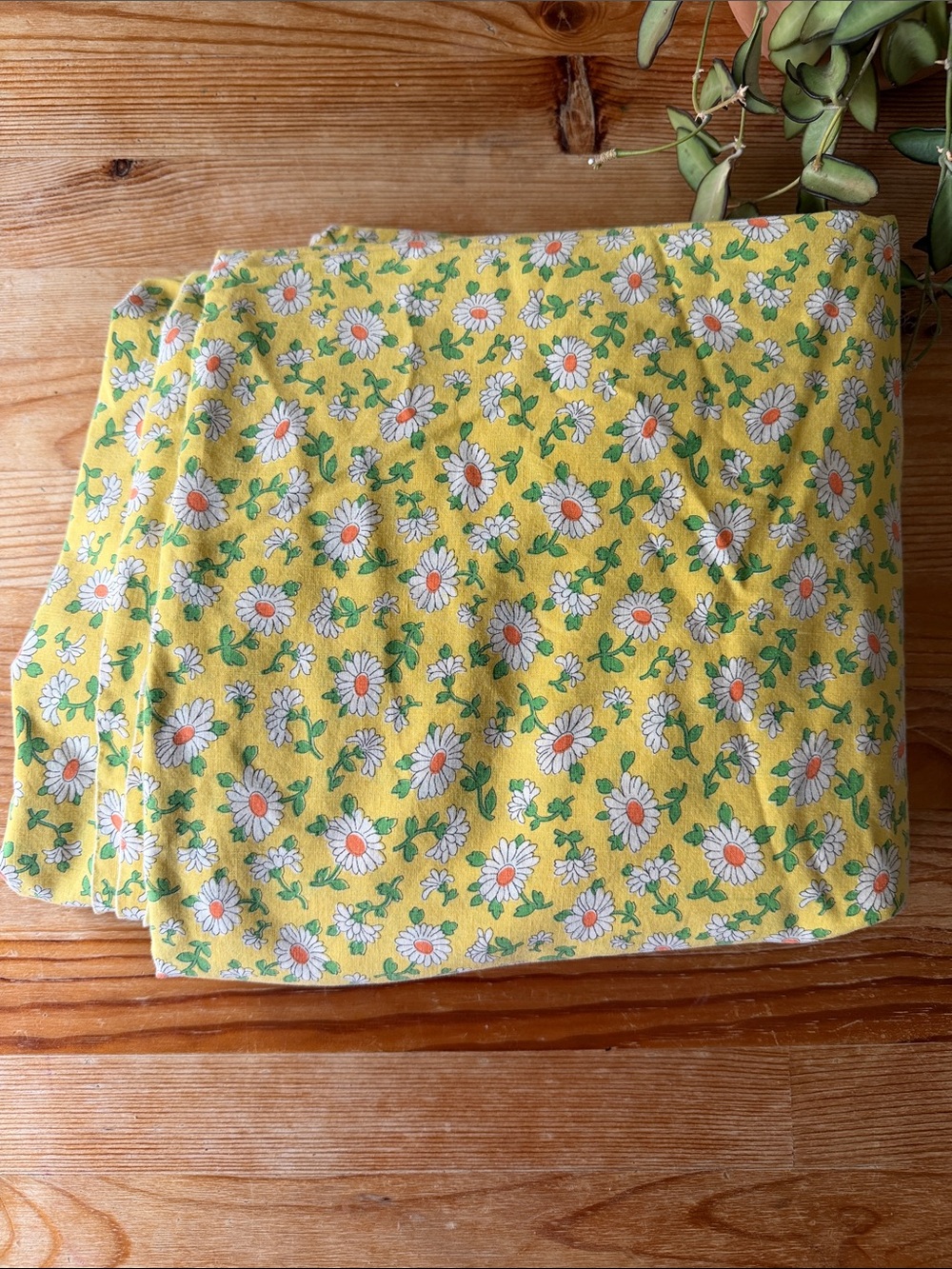 Vintage Floral Print Duvet Cover
